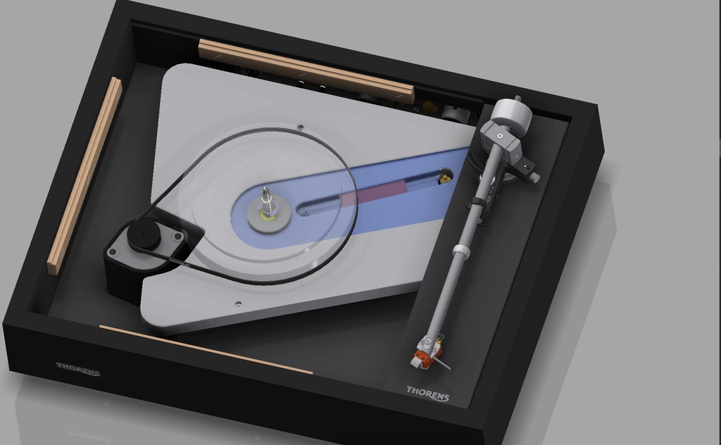 Thorens TD 1601 half-automaat Platenspeler | Audiofrenzy